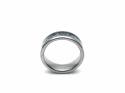 Tungsten Carbide Ring Black Carbon Fibre 7mm