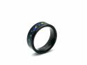 Tungsten Carbide Ring Multi Stone Inlay 7mm