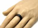 Tungsten Carbide Ring Multi Stone Inlay 7mm