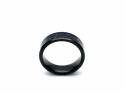 Tungsten Carbide Ring Multi Stone Inlay 7mm