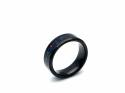 Tungsten Carbide Ring Multi Stone Inlay 7mm