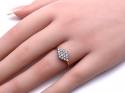 18ct Diamond Cluster Ring Est 0.50ct