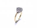 18ct Diamond Cluster Ring Est 0.50ct