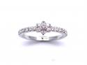 18ct Diamond Cluster Ring Est 0.33ct