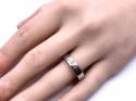 9ct White Gold Diamond Wedding Ring