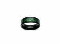 Tungsten Carbide Ring Black IP Plating 7mm