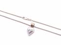 9ct Mother of Pearl Pendant & Chain