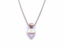 9ct Mother of Pearl Pendant & Chain