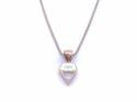 9ct Mother of Pearl Pendant & Chain