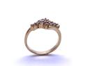 9ct Yellow Gold Moonstone Cluster Ring