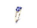 18ct Yellow Gold Sapphire & Diamond Ring