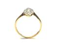 18ct Yellow Gold Diamond Cluster Ring