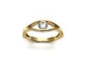 18ct Yellow Gold Diamond Solitaire Ring