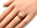 18ct Yellow Gold Diamond Solitaire Ring