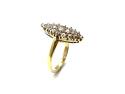 An Old 18ct Yellow Gold Diamond Marquise Ring
