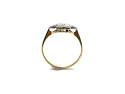 18ct Yellow Gold Diamond Cluster Ring