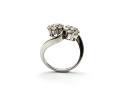 18ct White Gold Diamond Cluster Ring