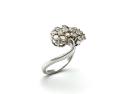 18ct White Gold Diamond Cluster Ring