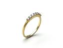 9ct Yellow Gold Diamond Eternity Ring 0.33ct