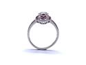 18ct Ruby & Diamond Fancy Cluster Ring