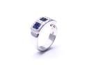18ct Sapphire and Diamond Ring