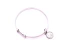 Silver Baby Expandable Bangle St Christopher Charm