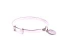 Silver Baby Expandable Bangle St Christopher Charm
