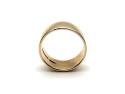 9ct Yellow Gold D Shape Wedding Ring
