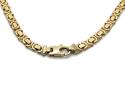 9ct Yellow Gold Byzantine Bracelet