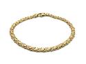 9ct Yellow Gold Byzantine Bracelet