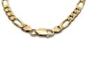 9ct Yellow Gold Figaro Bracelet