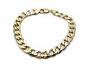 9ct Yellow Gold Flat Curb Bracelet