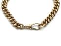 9ct Yellow Gold Solid Curb Bracelet