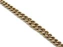 9ct Yellow Gold Solid Curb Bracelet