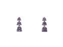 9ct Yellow Gold Diamond Stud Earrings