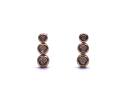 9ct Yellow Gold Diamond Stud Earrings