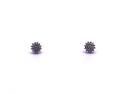 9ct Yellow Gold Diamond Stud Earrings