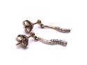 9ct Yellow Gold Fancy Diamond Earrings