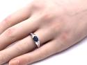 18ct Sapphire & Diamond Ring