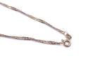 9ct Sapphire & Diamond Pendant & Chain