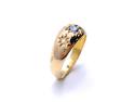 Edwardian 18ct Sapphire & Diamond Ring 1907