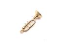 9ct Yellow Gold Trumpet Charm