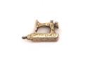 9ct Yellow Gold Sewing Machine Charm
