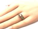 9ct Tsavorite Garnet & Diamond Ring