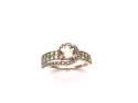 9ct Tsavorite Garnet & Diamond Ring