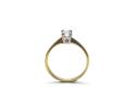18ct Emerald Cut Diamond Solitaire Ring