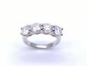 Platinum Laboratory Grown 4 Stone Diamond Ring