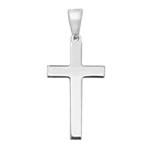 Silver Plain Cross Pendant 35x16mm