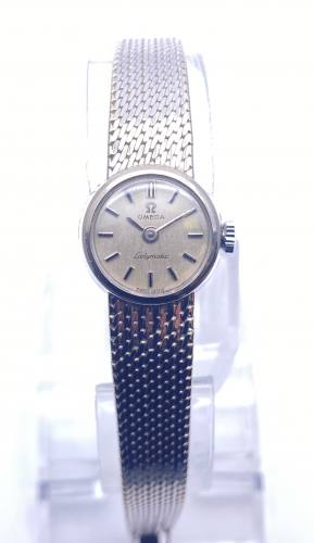 18ct White Gold Omega Watch