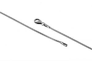 Silver Oxidised Chain 22 inch